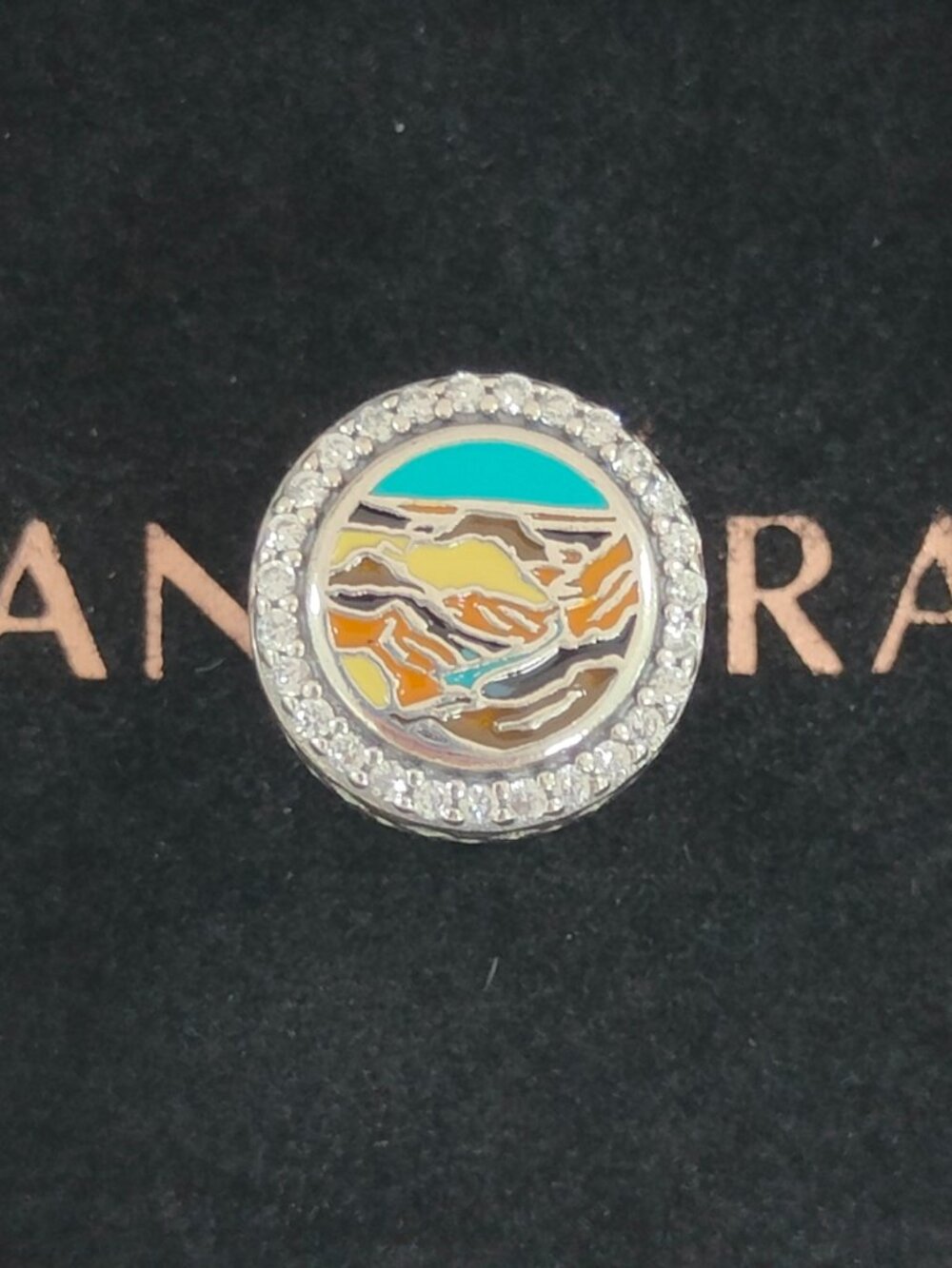 Pandora Grand Canyon View of a Lifetime Exclusive Bead Charm Pendant S925 Silver